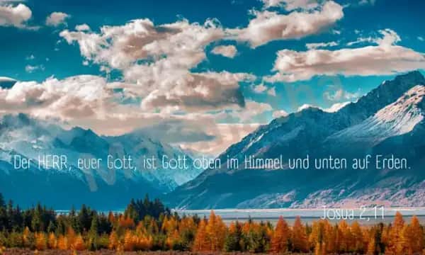 Biblischer Kalender als spirituelles Wandbild